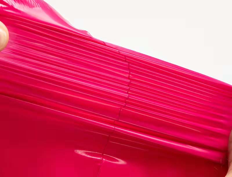 太白玫红色快递袋-05