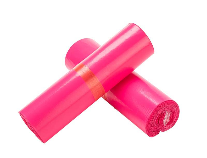 太白玫红色快递袋-02